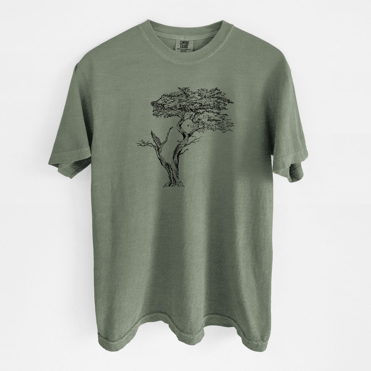 The Lone Cypress - Cupressus Macrocarpa - Monterey Cypress - Unisex Comfort Colors Garment-Dyed Heavyweight T-shirt