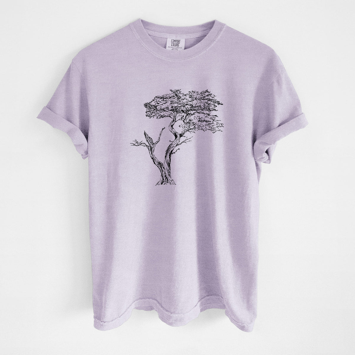 The Lone Cypress - Cupressus Macrocarpa - Monterey Cypress - Unisex Comfort Colors Garment-Dyed Heavyweight T-shirt