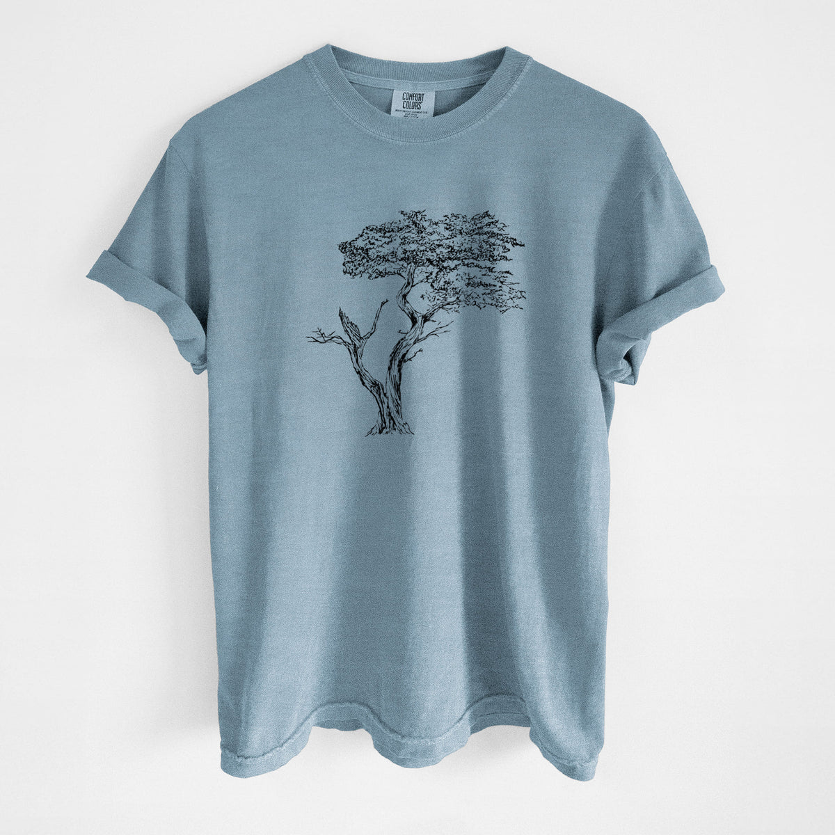 The Lone Cypress - Cupressus Macrocarpa - Monterey Cypress - Unisex Comfort Colors Garment-Dyed Heavyweight T-shirt