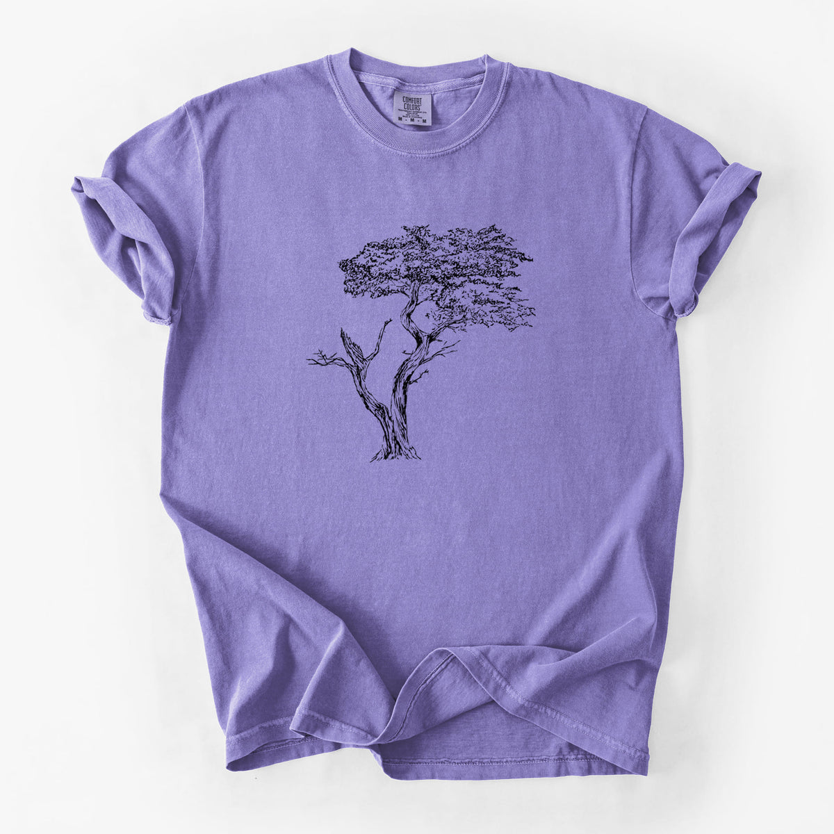 The Lone Cypress - Cupressus Macrocarpa - Monterey Cypress - Unisex Comfort Colors Garment-Dyed Heavyweight T-shirt