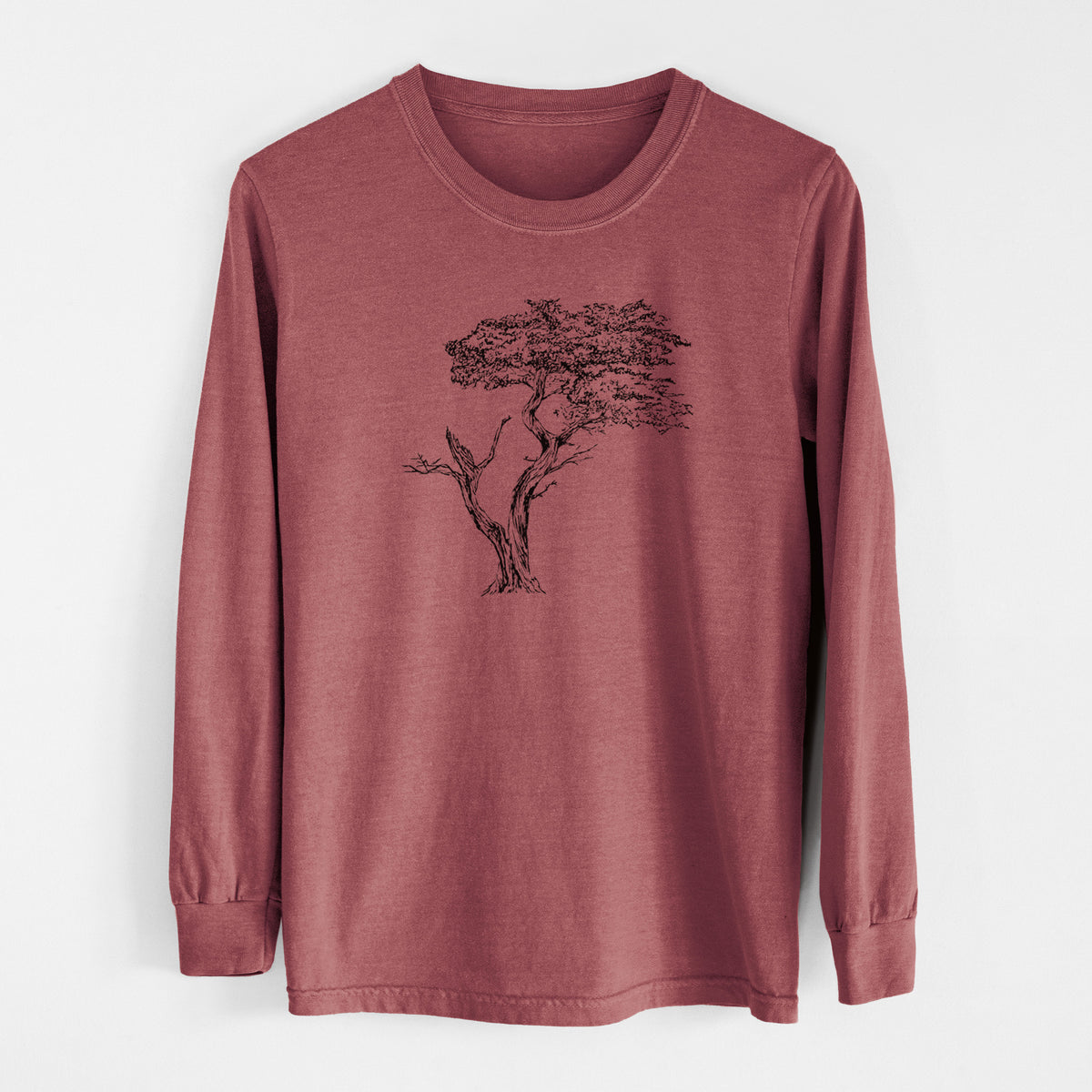 The Lone Cypress - Cupressus Macrocarpa - Monterey Cypress - Unisex Comfort Colors 100% Cotton Long Sleeve