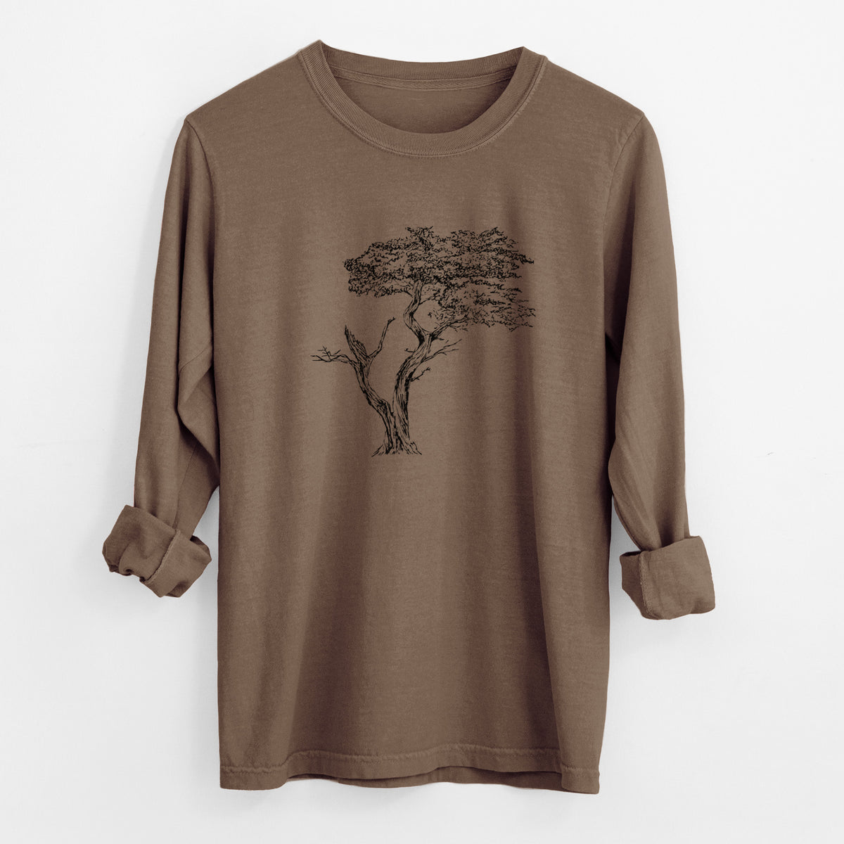 The Lone Cypress - Cupressus Macrocarpa - Monterey Cypress - Unisex Comfort Colors 100% Cotton Long Sleeve