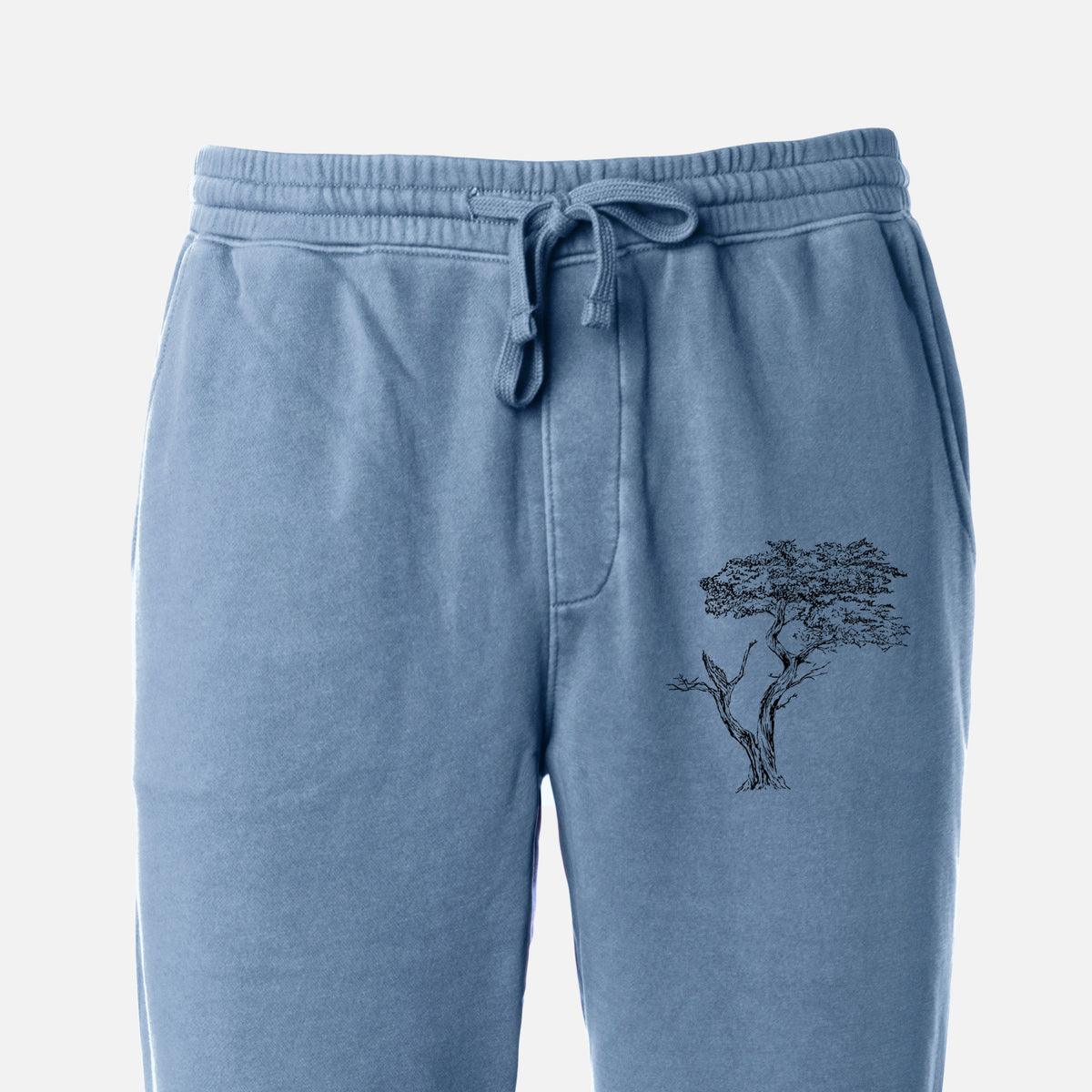 The Lone Cypress - Cupressus Macrocarpa - Monterey Cypress - Unisex Pigment Dyed Sweatpants