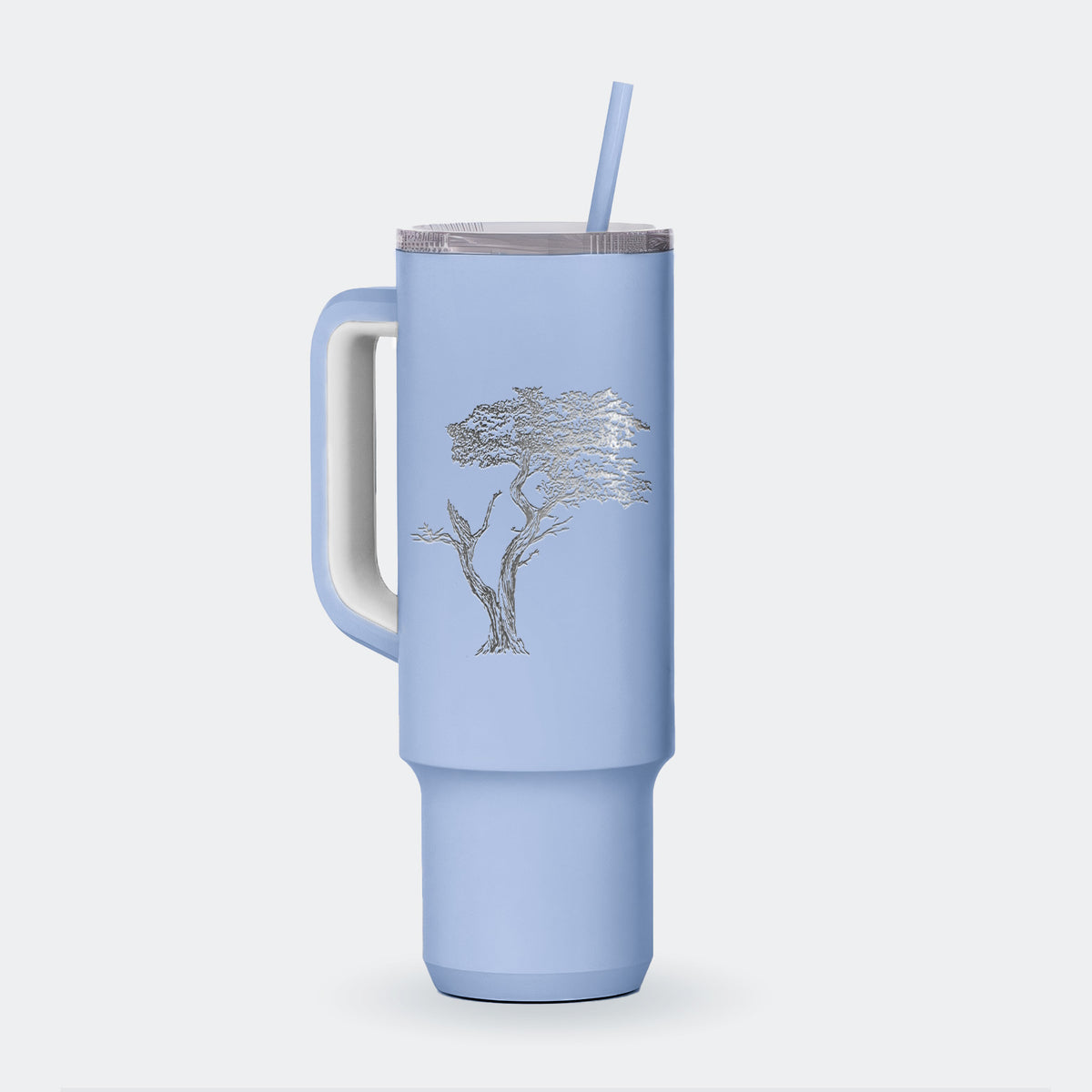 The Lone Cypress - Cupressus Macrocarpa - Monterey Cypress - 40oz Skinny Recharge Tumbler