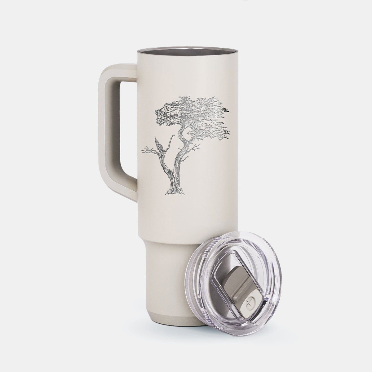 The Lone Cypress - Cupressus Macrocarpa - Monterey Cypress - 40oz Skinny Recharge Tumbler