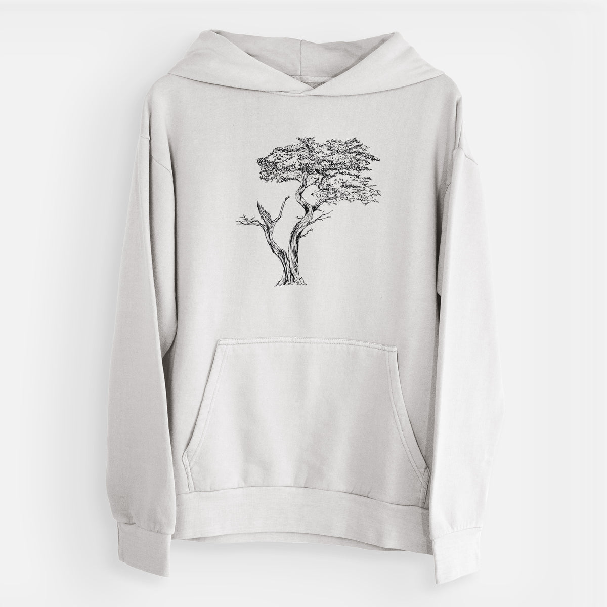 The Lone Cypress - Cupressus Macrocarpa - Monterey Cypress  - Urban Heavyweight Hoodie