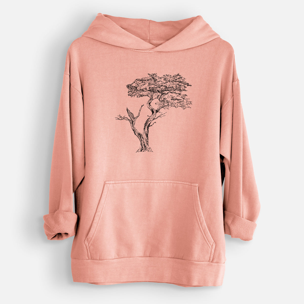 The Lone Cypress - Cupressus Macrocarpa - Monterey Cypress  - Urban Heavyweight Hoodie