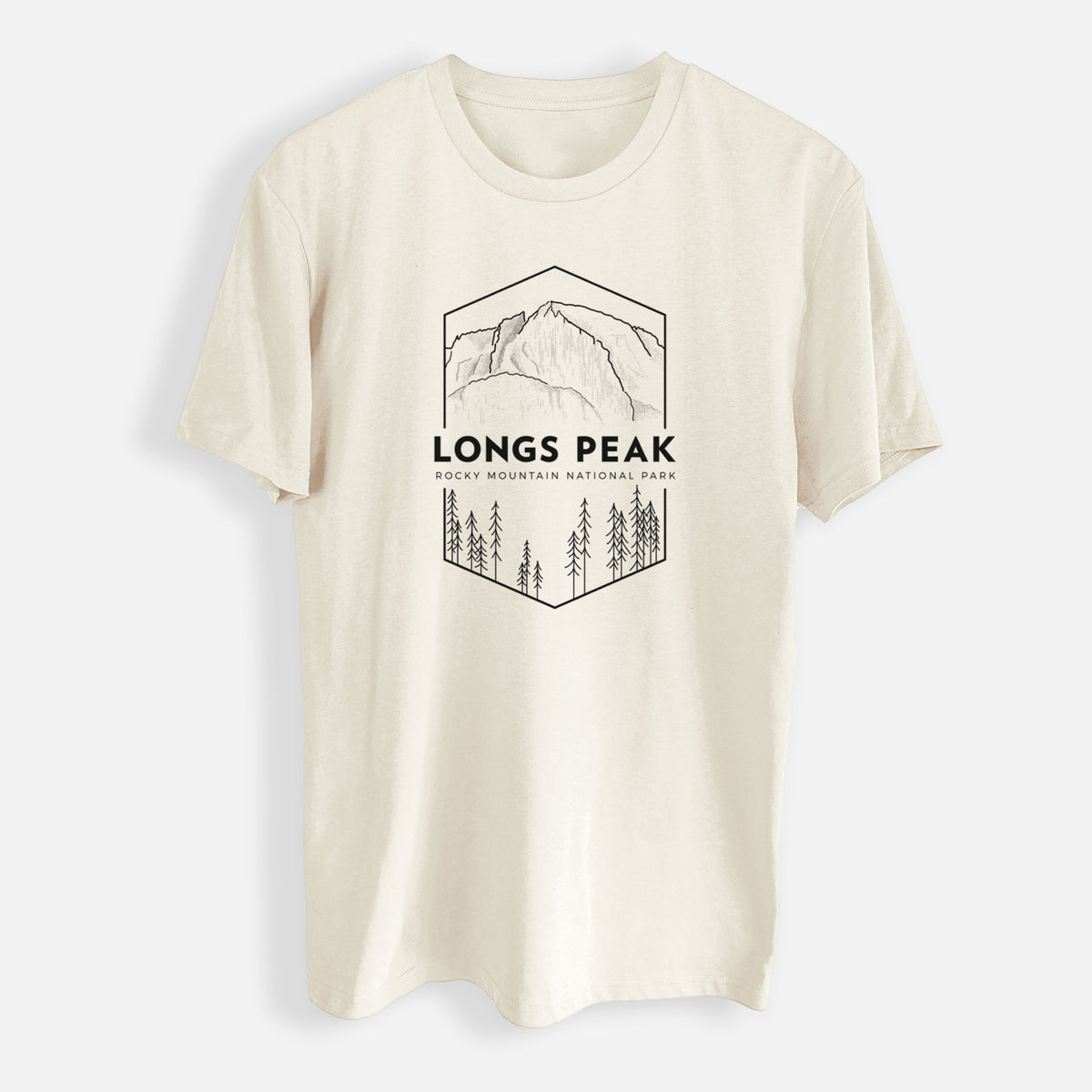 Longs Peak - Rocky Mountain National Park - Mens Everyday Staple Tee