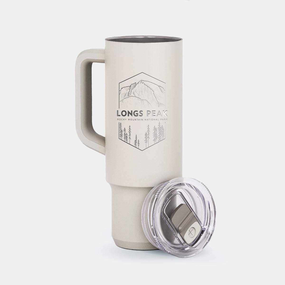 Longs Peak - Rocky Mountain National Park - 40oz Skinny Recharge Tumbler