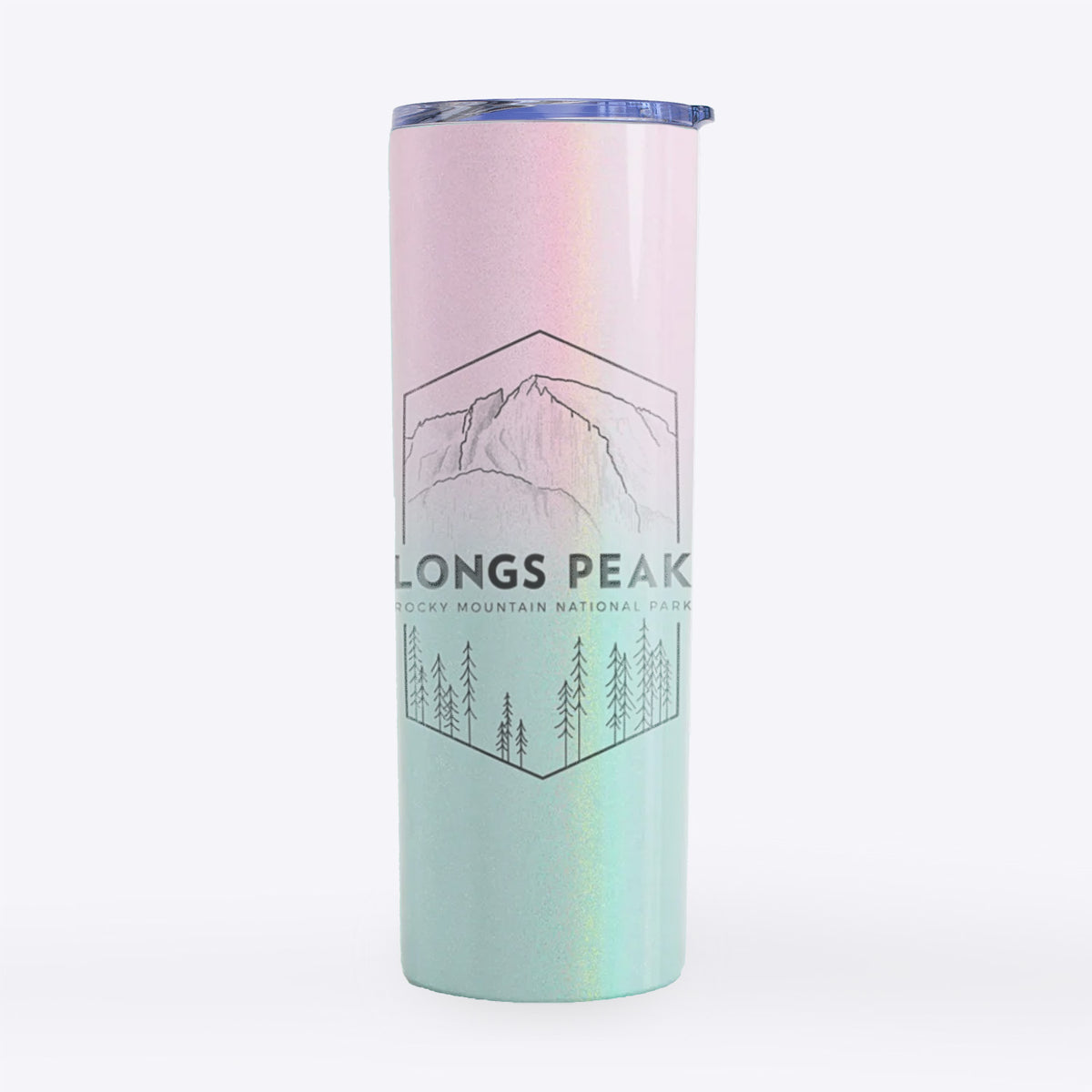 Longs Peak - Rocky Mountain National Park - 20oz Skinny Tumbler