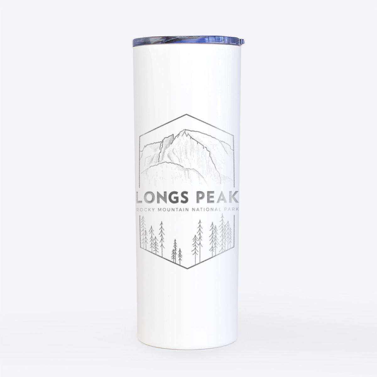 Longs Peak - Rocky Mountain National Park - 20oz Skinny Tumbler