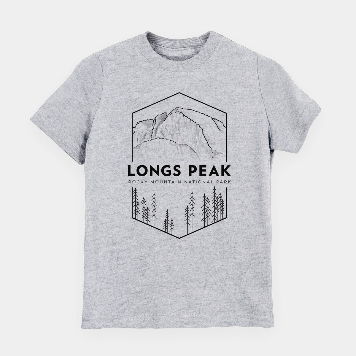 Longs Peak - Rocky Mountain National Park - Youth Shirt