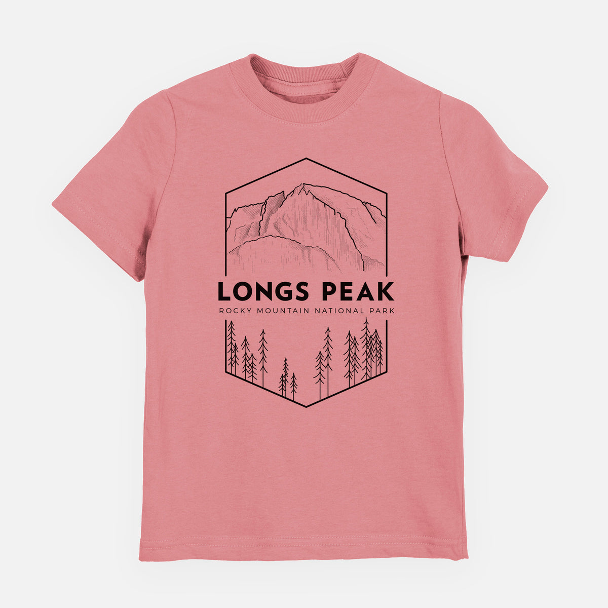 Longs Peak - Rocky Mountain National Park - Youth Shirt