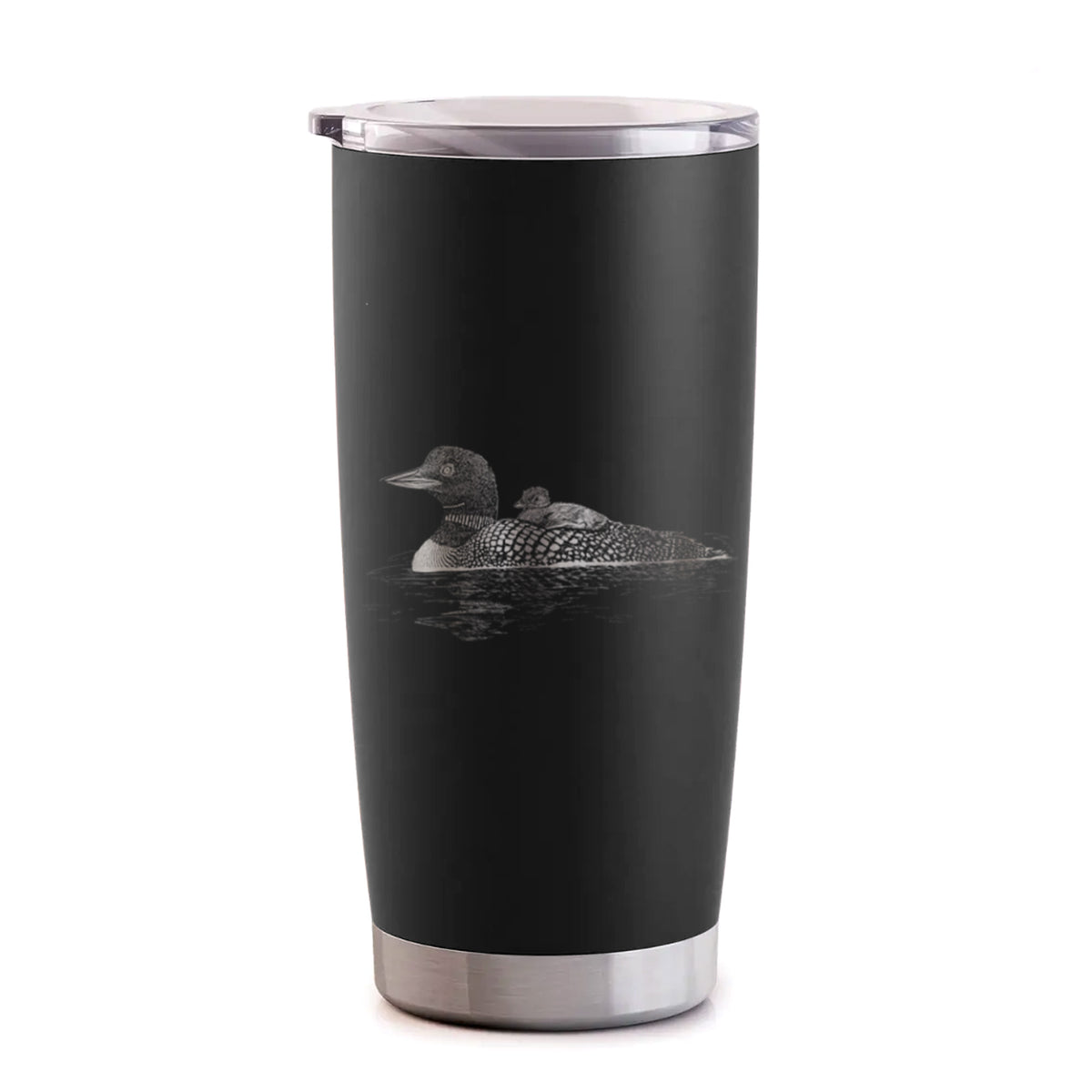 Common Loon with Chick - Gavia immer - 20oz Polar Insulated Tumbler