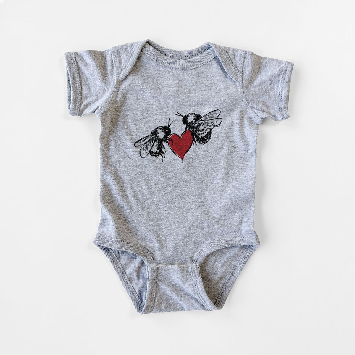 Love Bees - Baby Fine Jersey Bodysuit