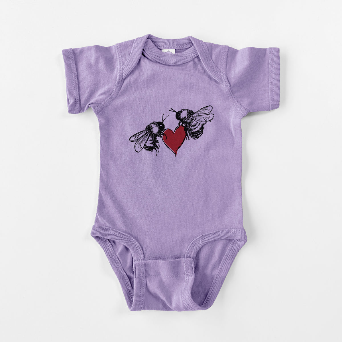 Love Bees - Baby Fine Jersey Bodysuit