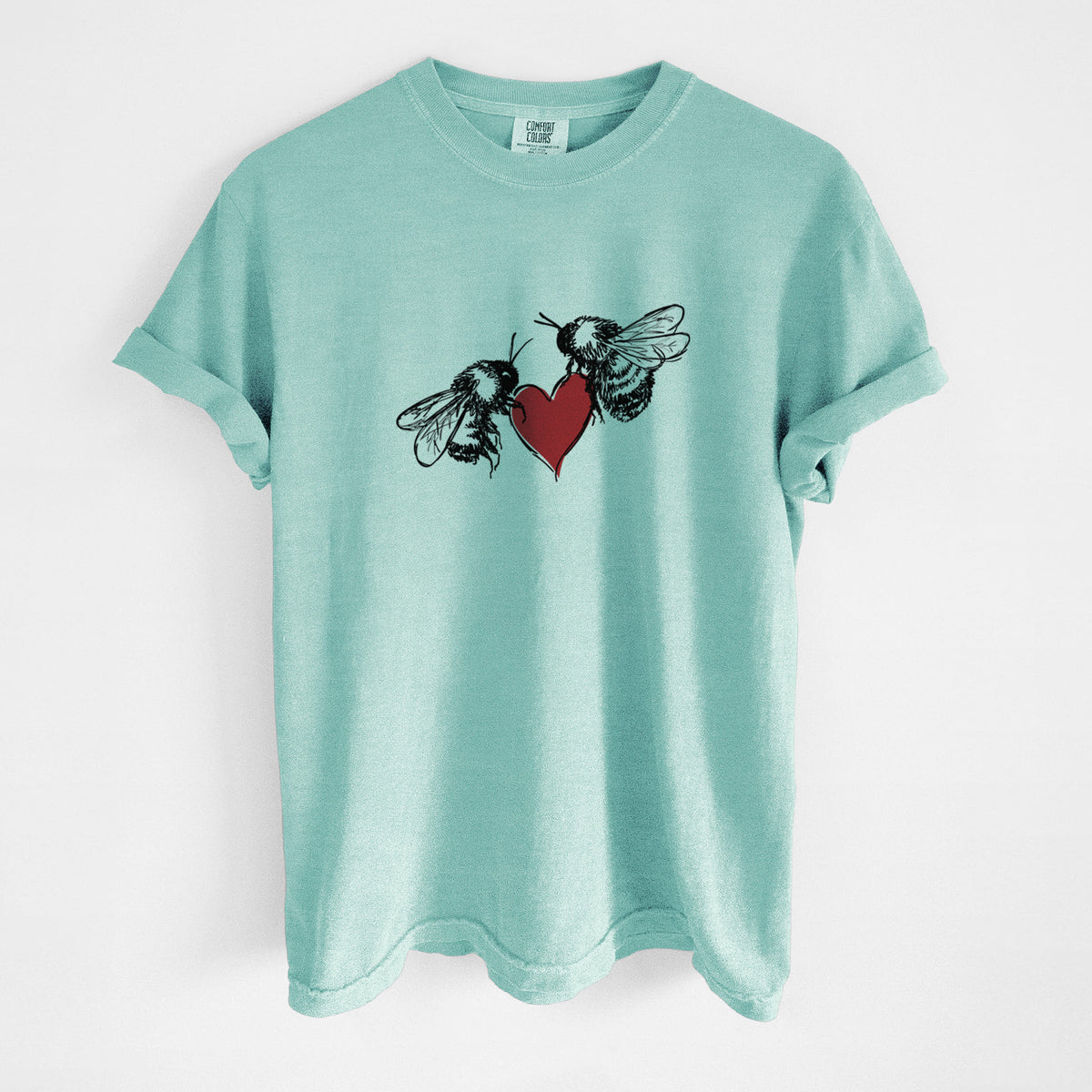 Love Bees - Unisex Comfort Colors Garment-Dyed Heavyweight T-shirt