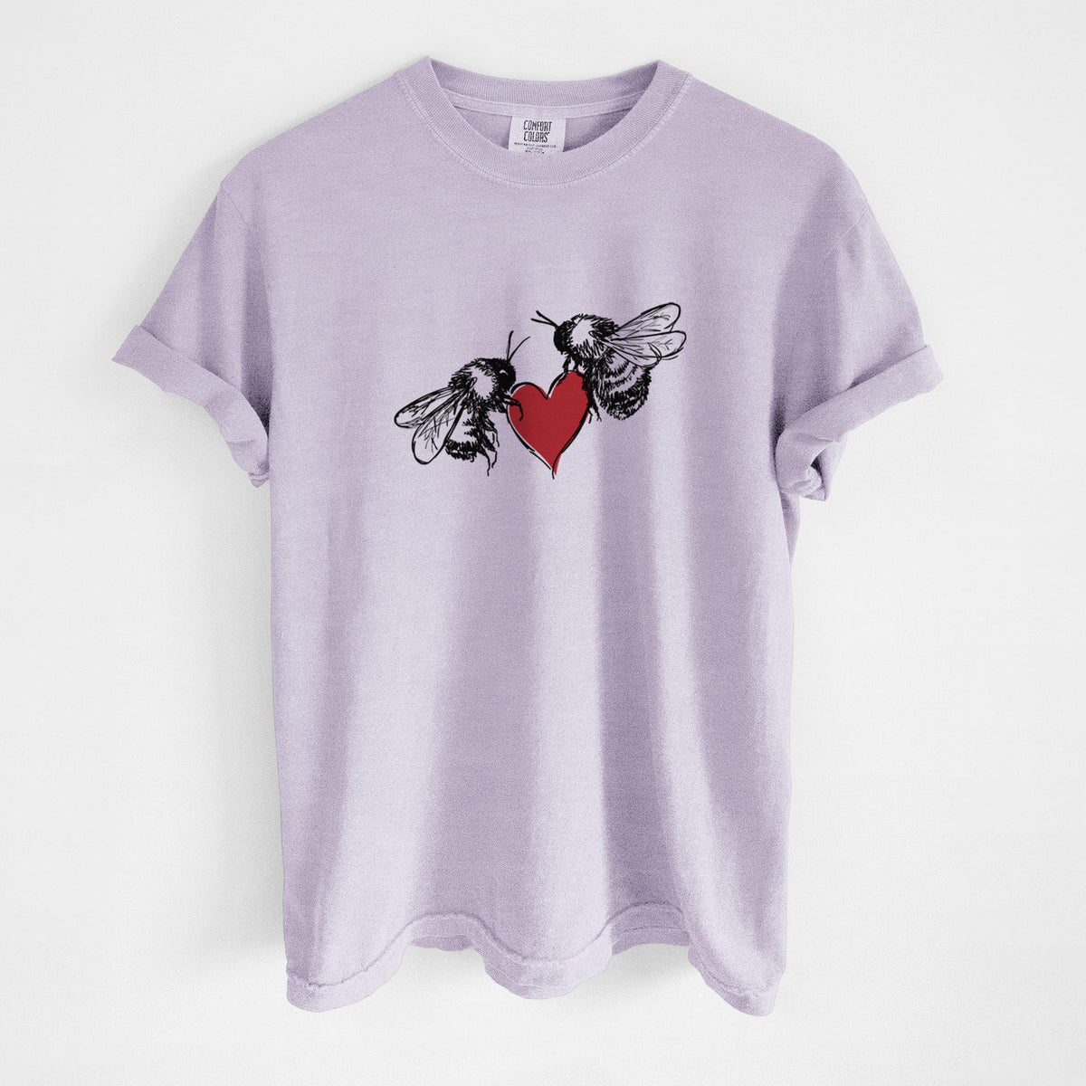 Love Bees - Unisex Comfort Colors Garment-Dyed Heavyweight T-shirt