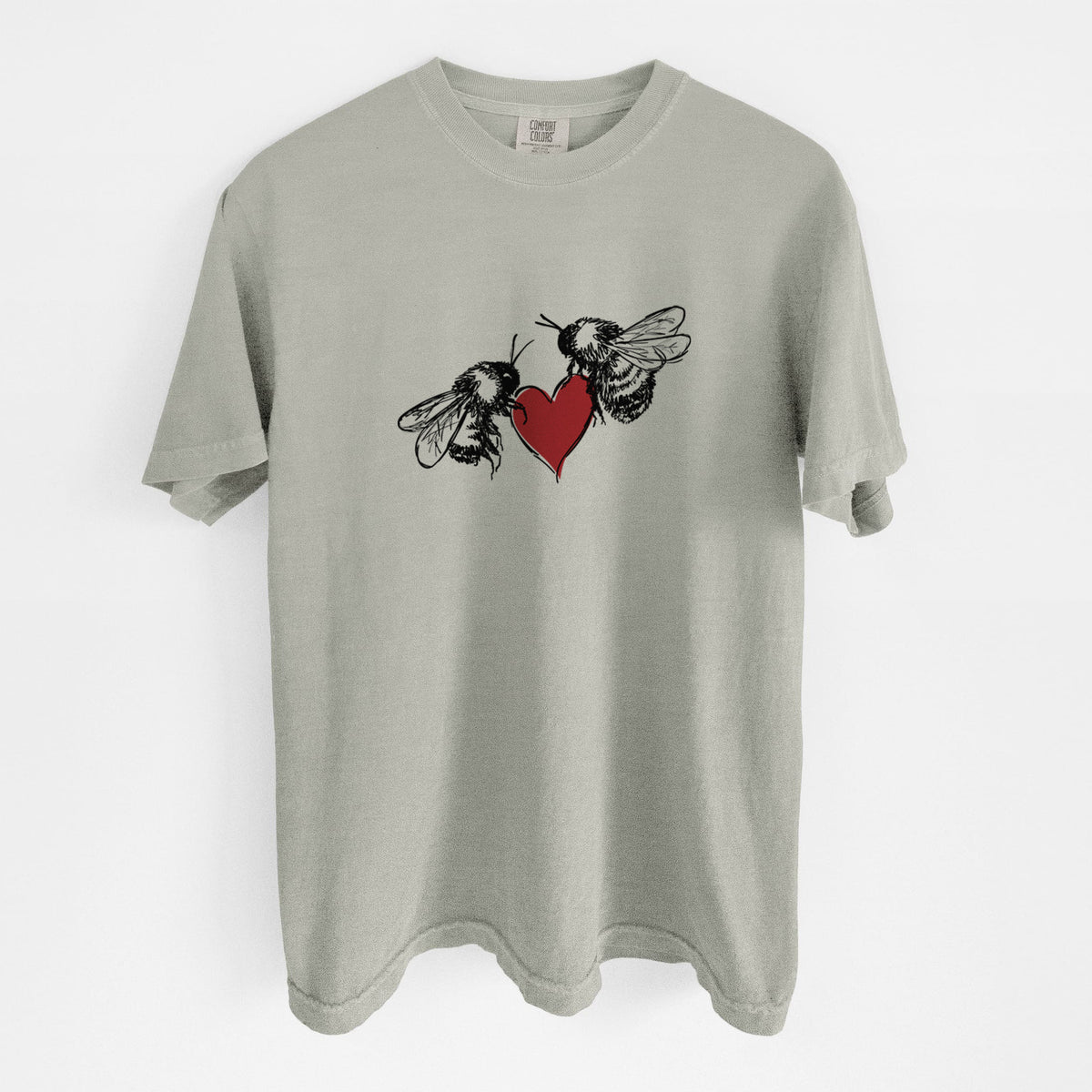 Love Bees - Unisex Comfort Colors Garment-Dyed Heavyweight T-shirt
