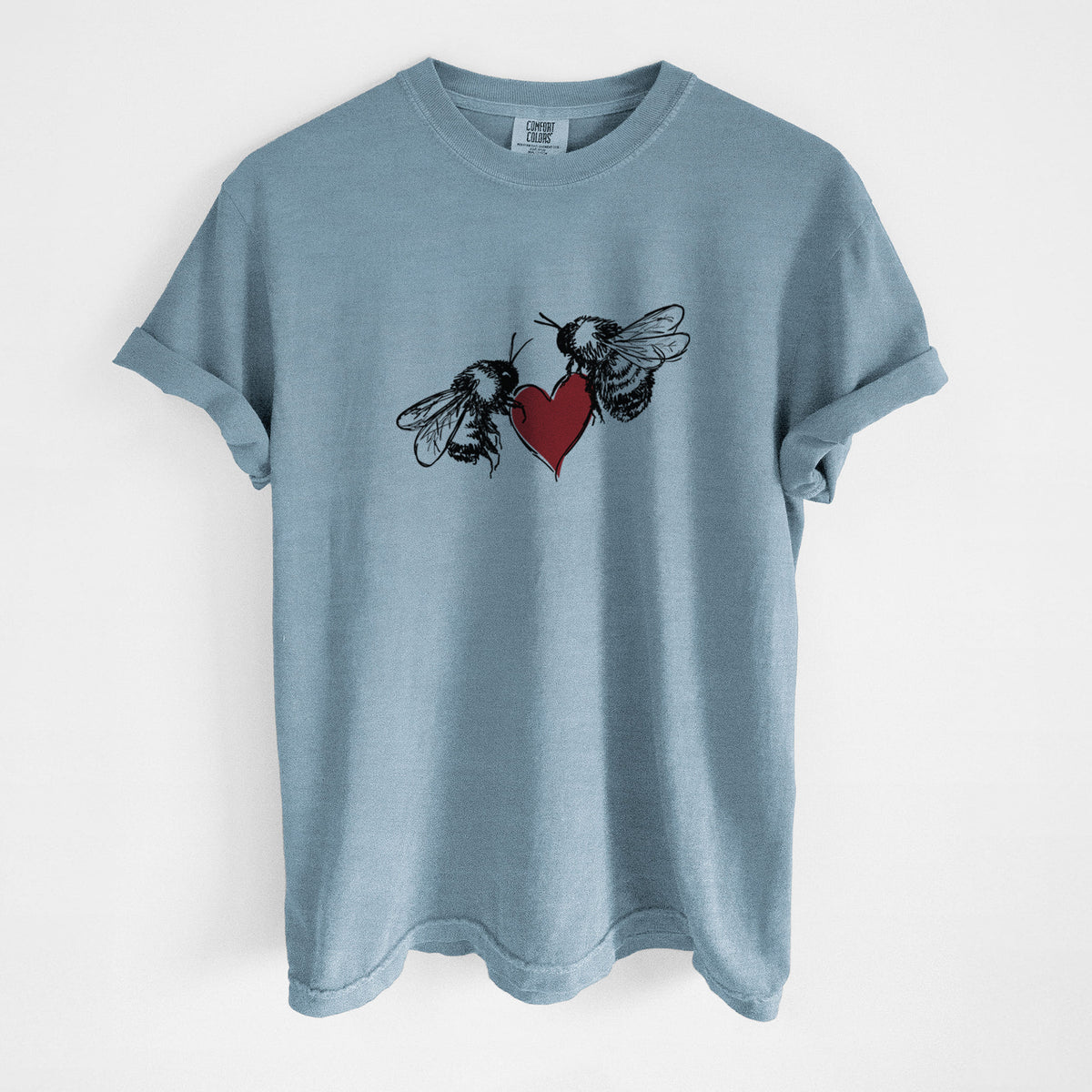 Love Bees - Unisex Comfort Colors Garment-Dyed Heavyweight T-shirt