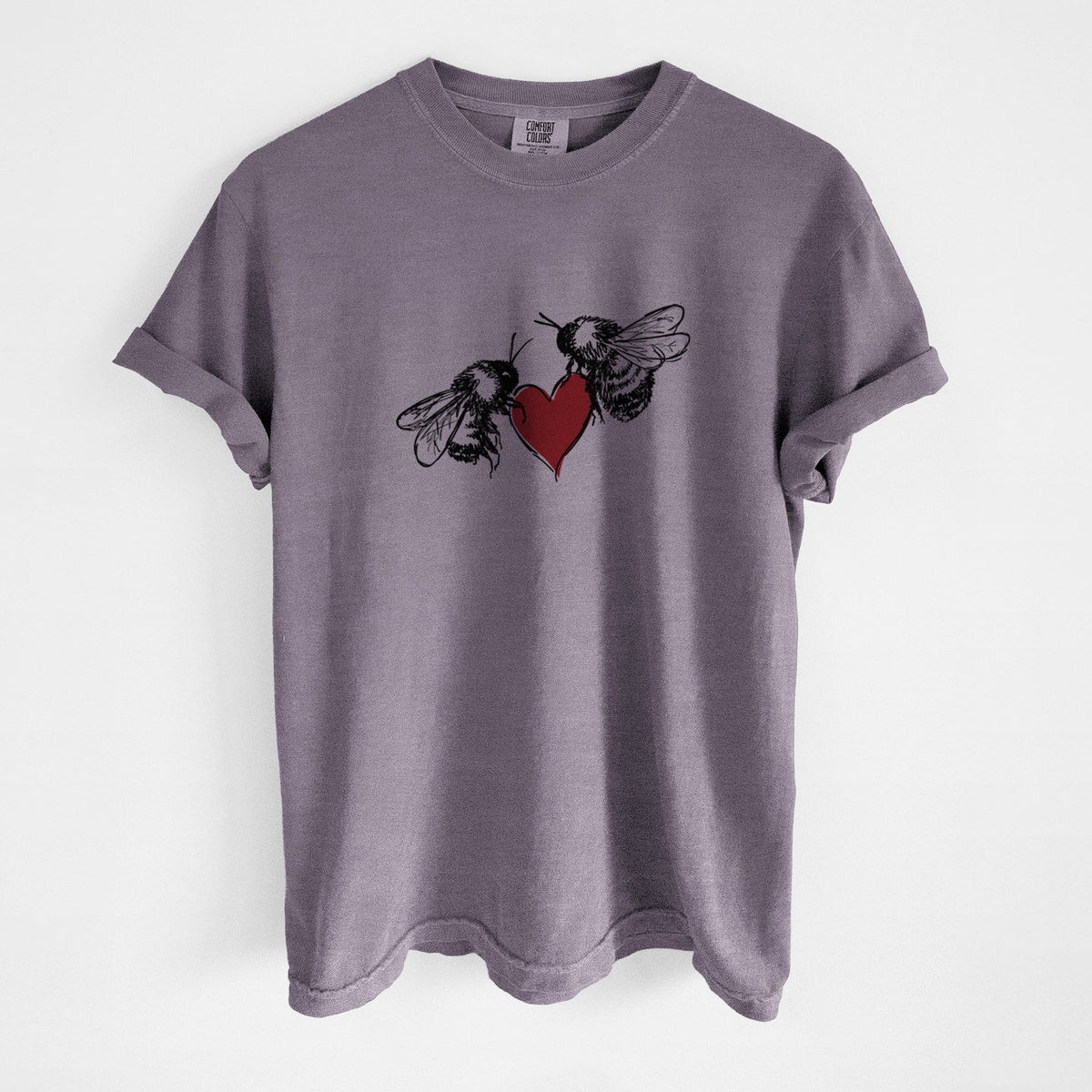 Love Bees - Unisex Comfort Colors Garment-Dyed Heavyweight T-shirt