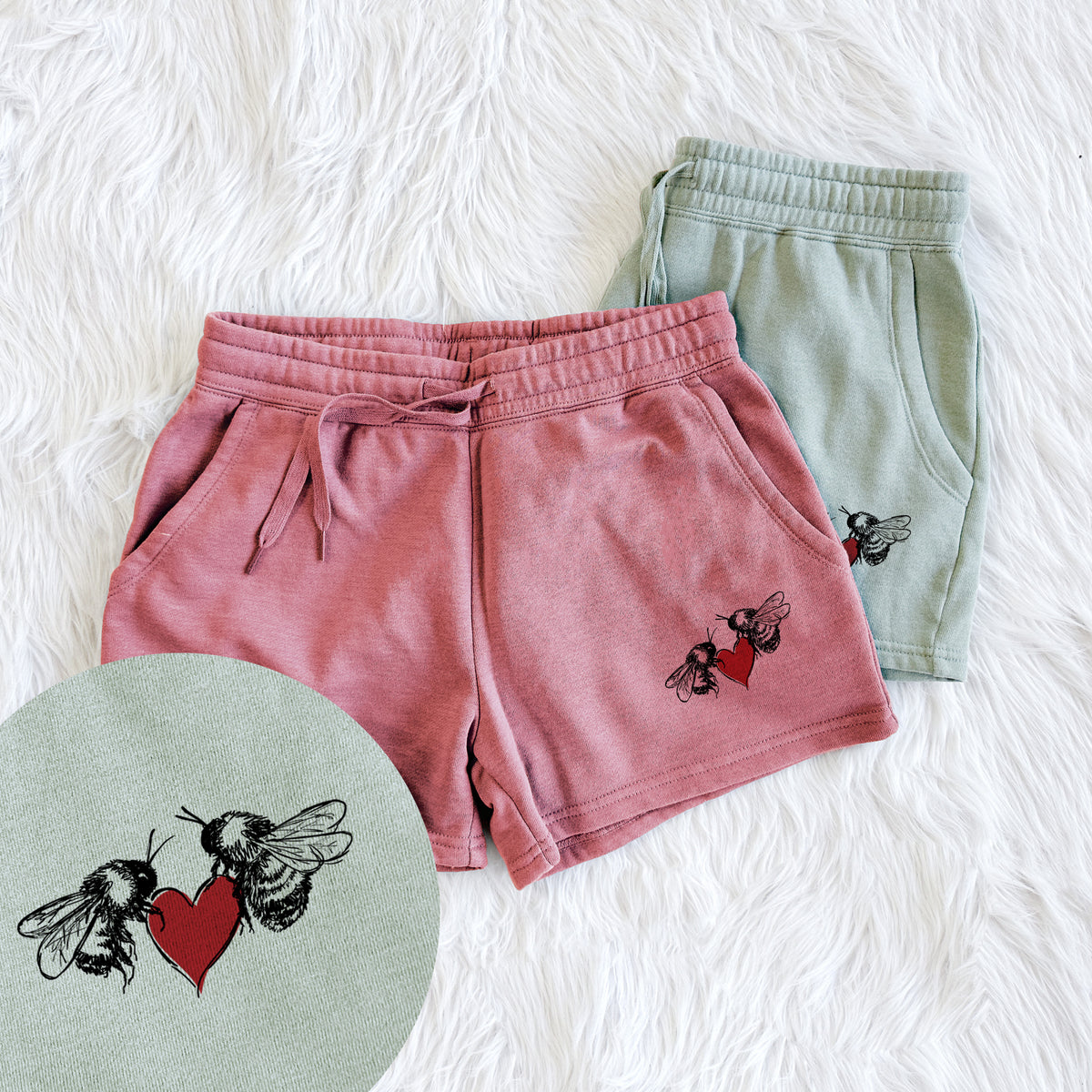 Love Bees - Women&#39;s Cali Wave Shorts