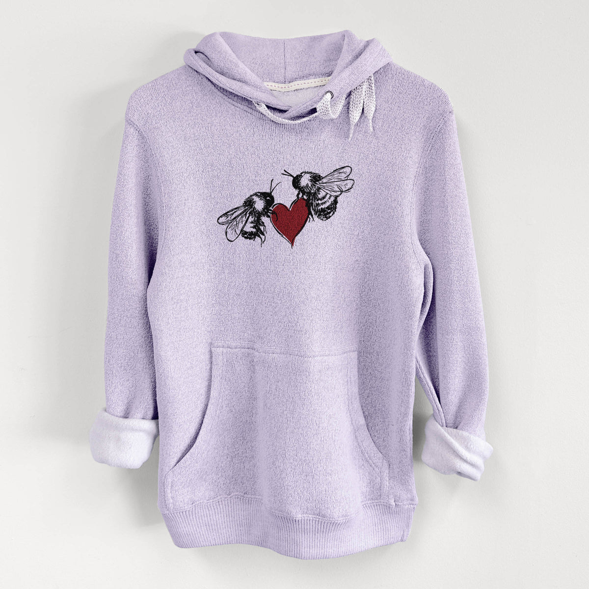 Love Bees - Knit Hoodie