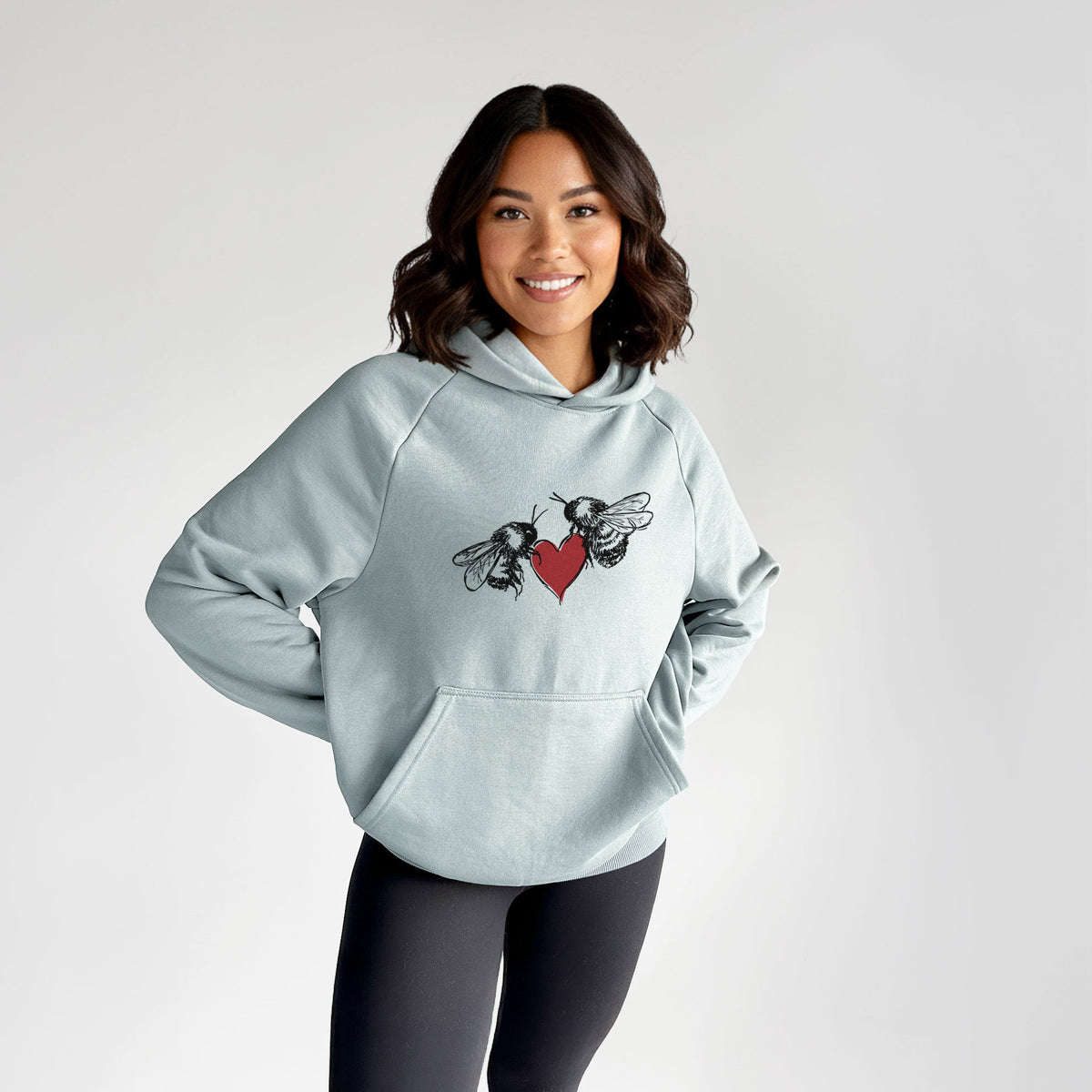 Love Bees - UltraLuxe Heavyweight French Terry Hoodie
