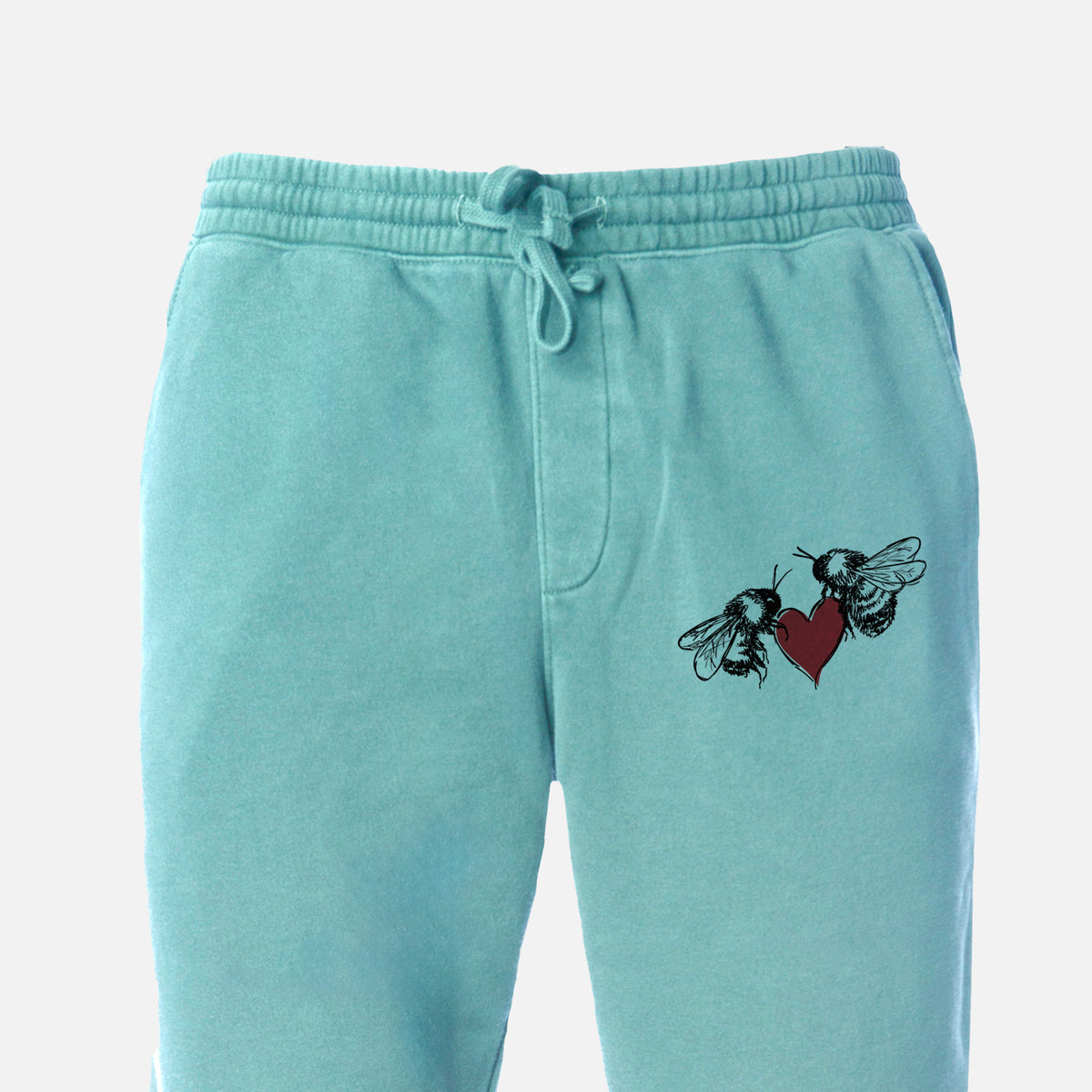 Love Bees - Unisex Pigment Dyed Sweatpants