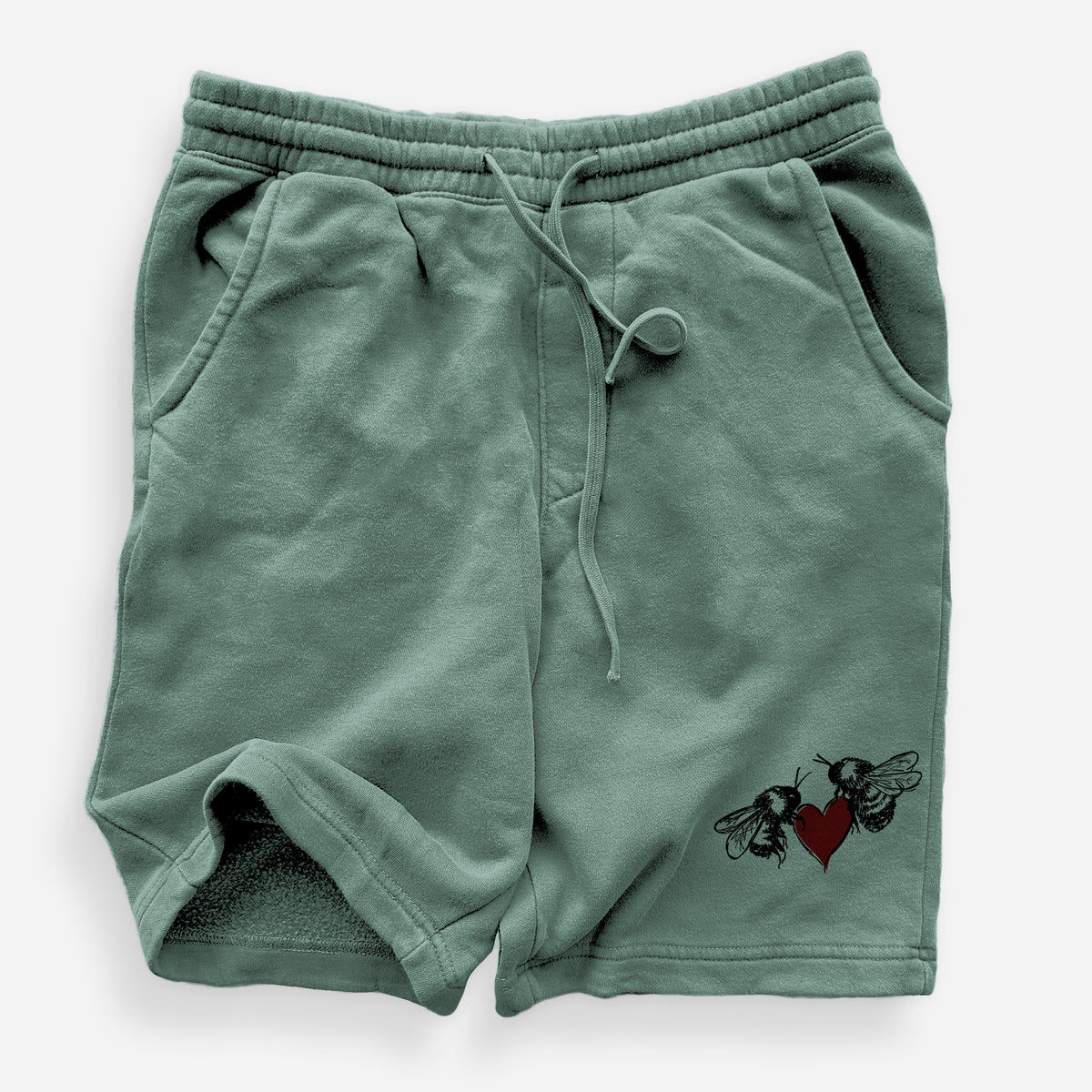 Love Bees - Unisex Pigment Dyed Shorts