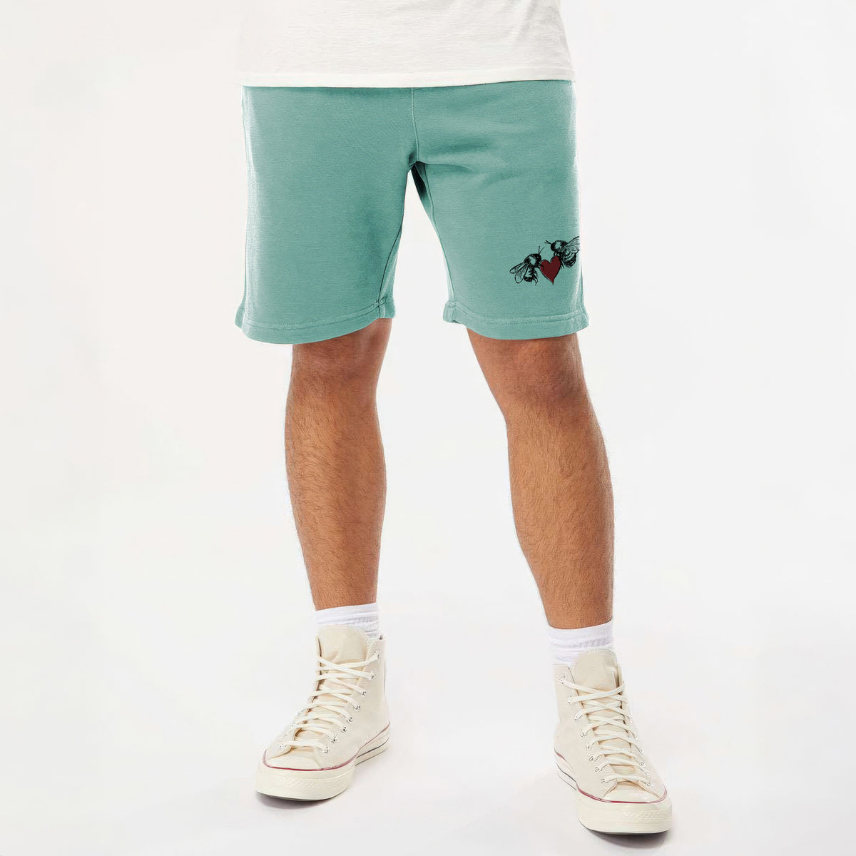 Love Bees - Unisex Pigment Dyed Shorts