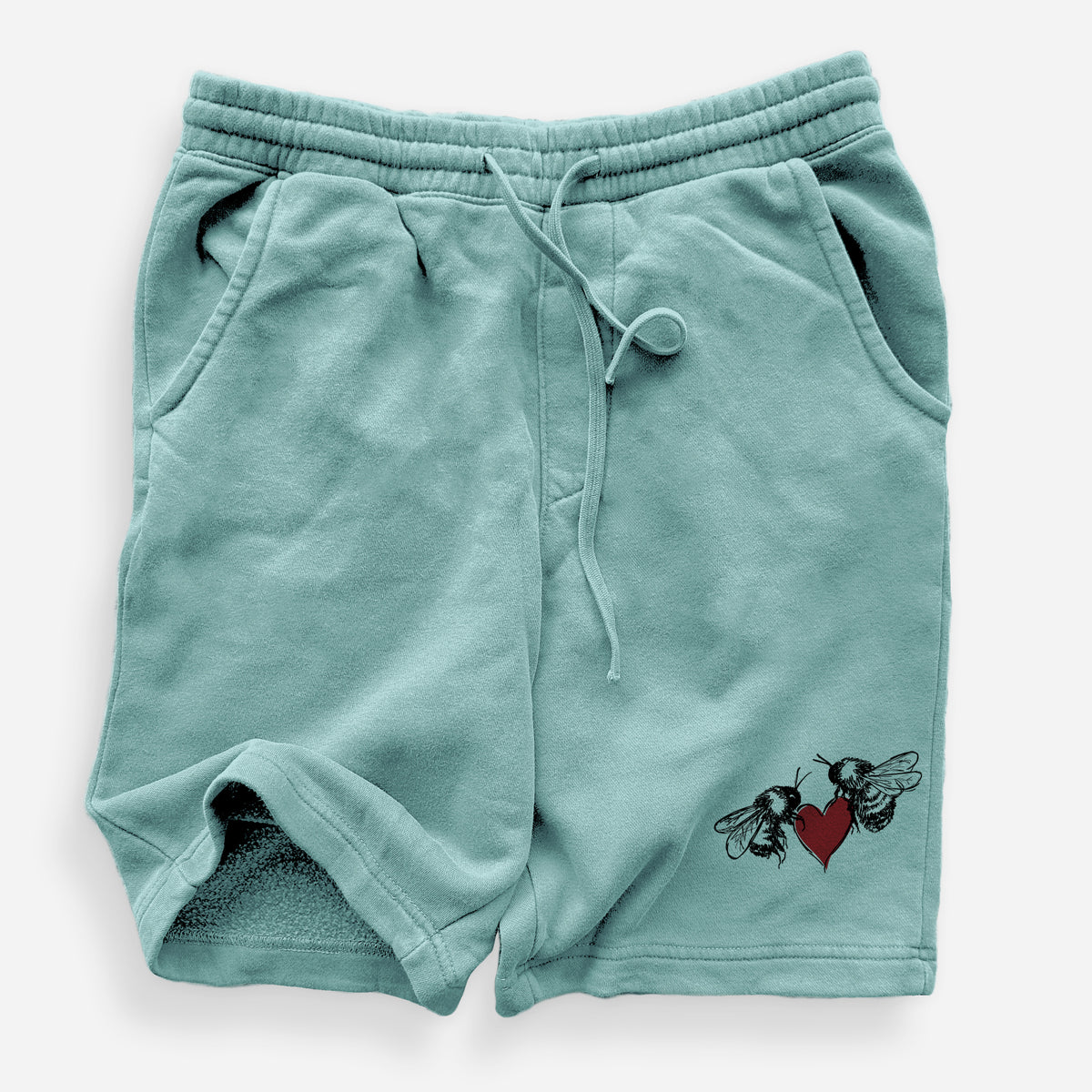 Love Bees - Unisex Pigment Dyed Shorts