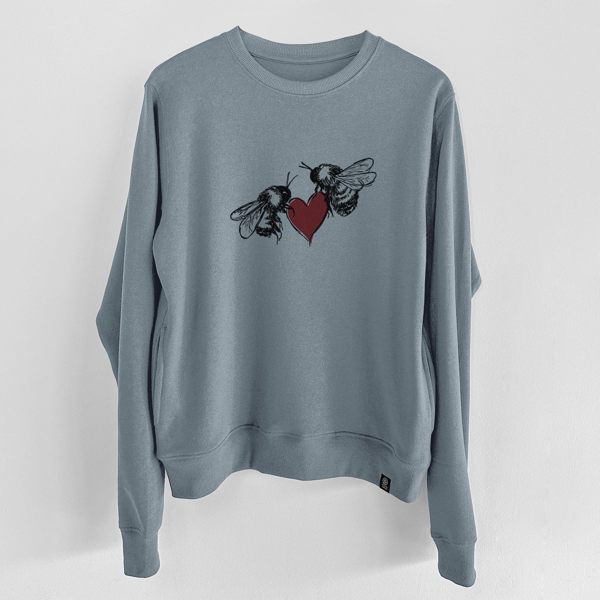 Love Bees  - Unisex Reclaimed Crewneck Sweatshirt