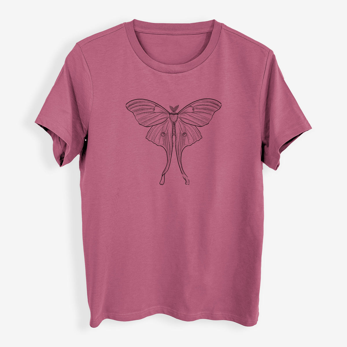 Luna Moth - Actias luna - Womens Everyday Maple Tee