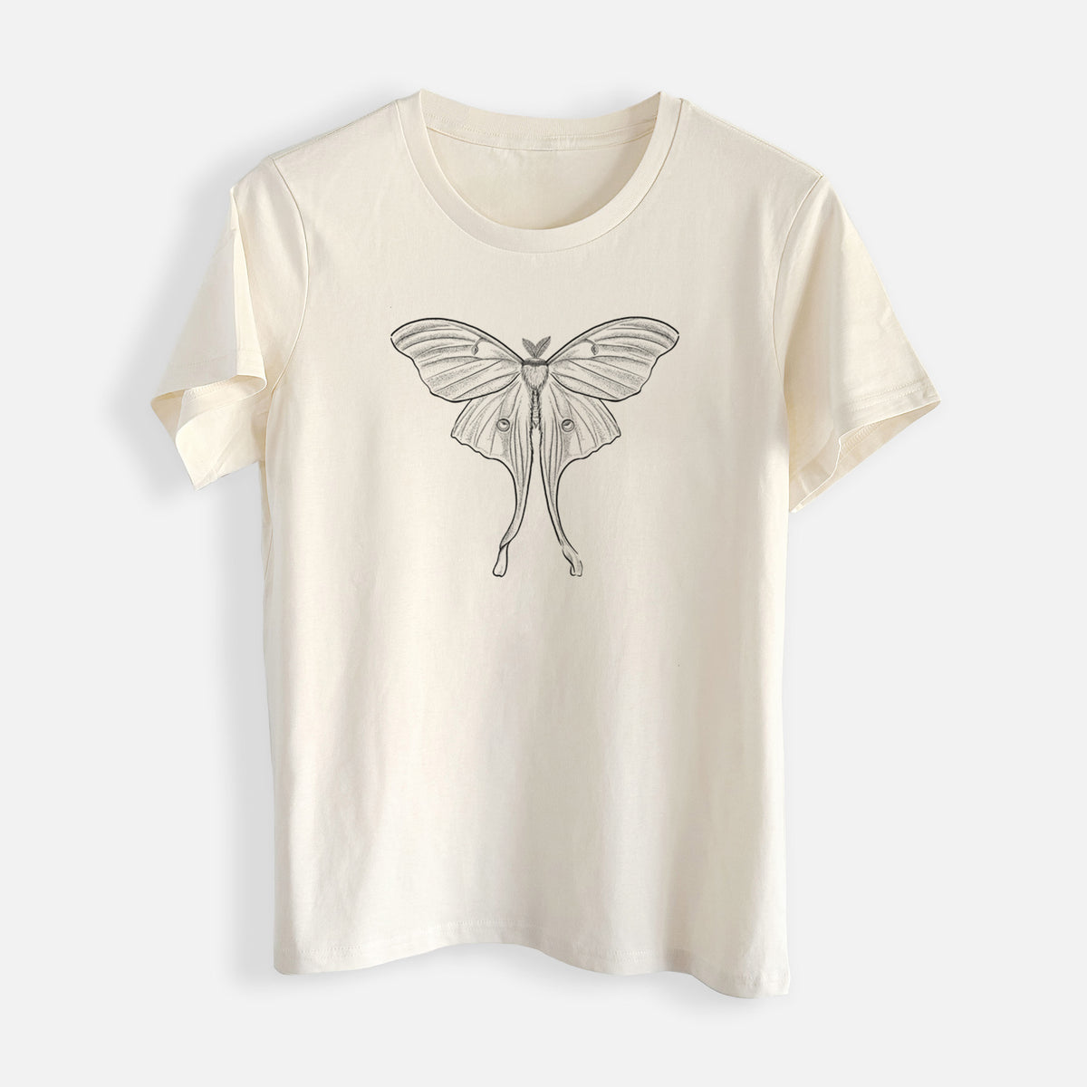 Luna Moth - Actias luna - Womens Everyday Maple Tee