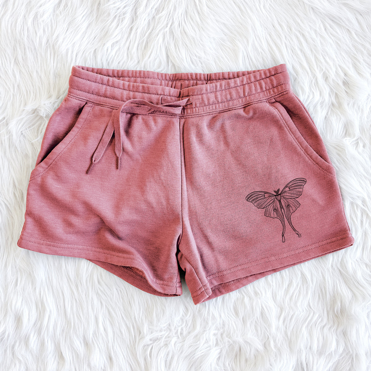Luna Moth - Actias luna - Women&#39;s Cali Wave Shorts