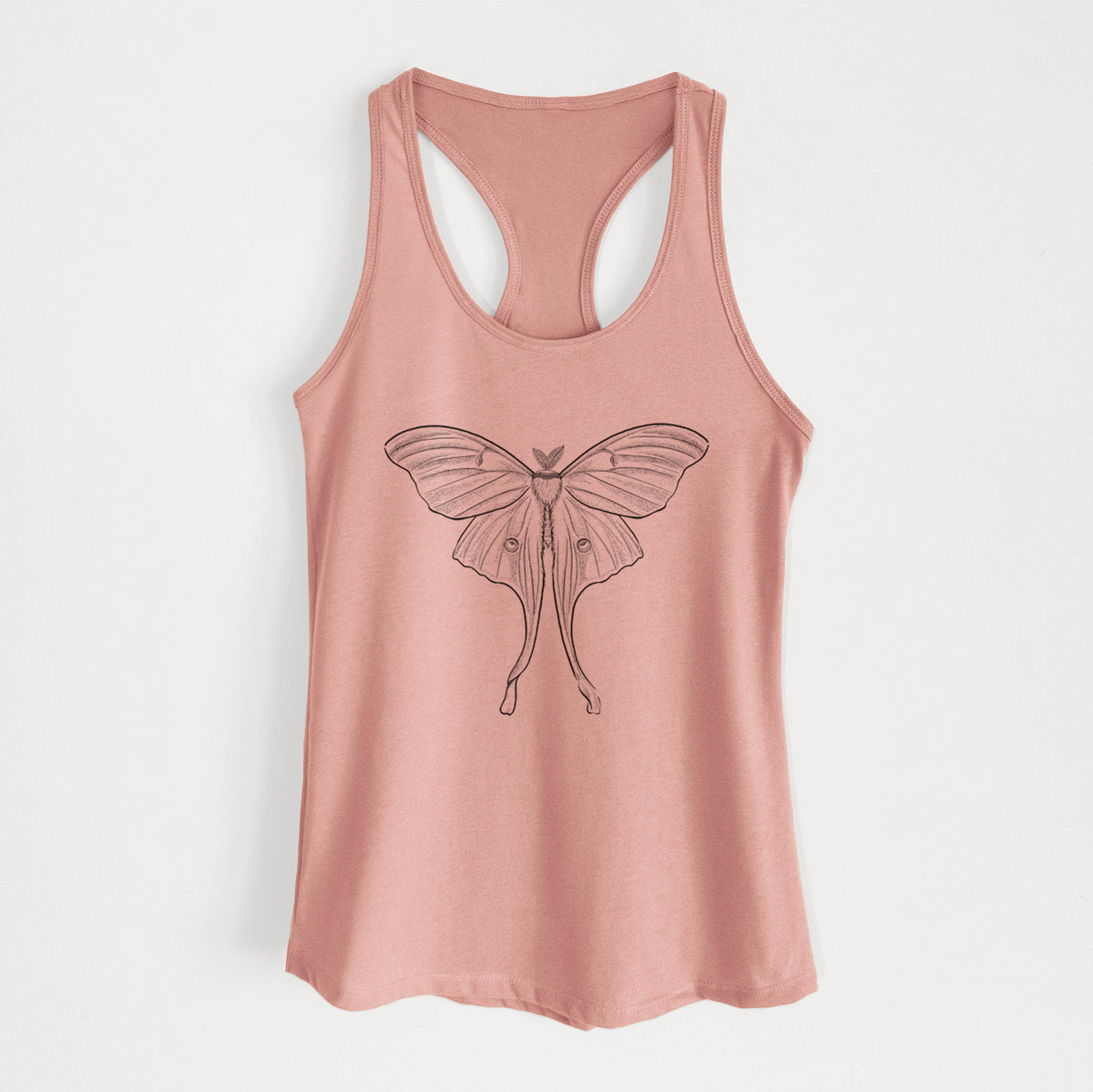 Luna Moth - Actias luna - Women&#39;s Racerback Tanktop