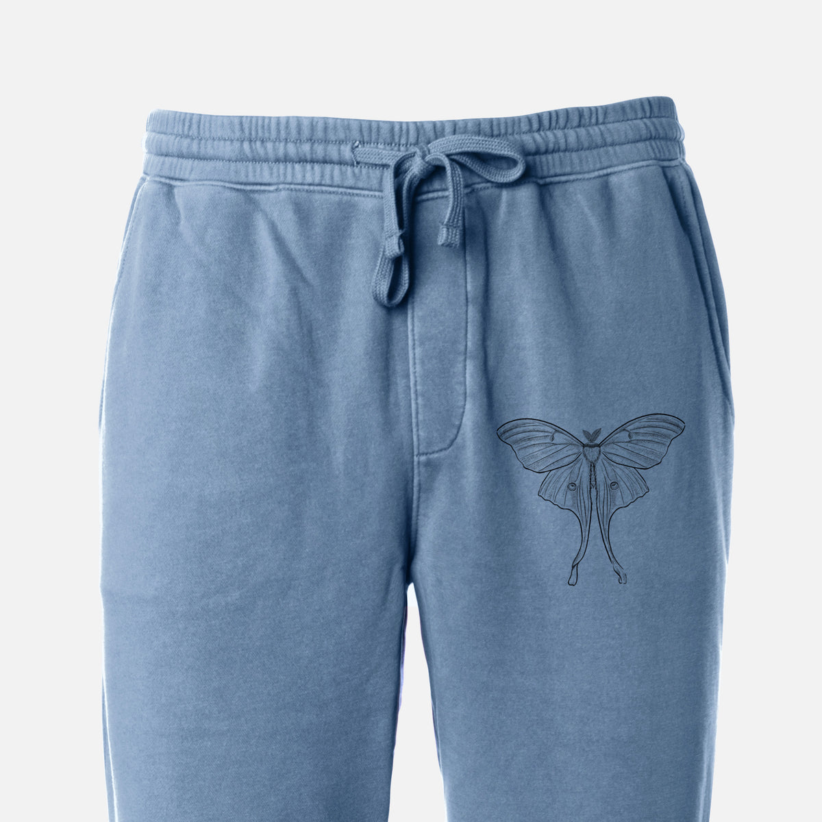 Luna Moth - Actias luna - Unisex Pigment Dyed Sweatpants