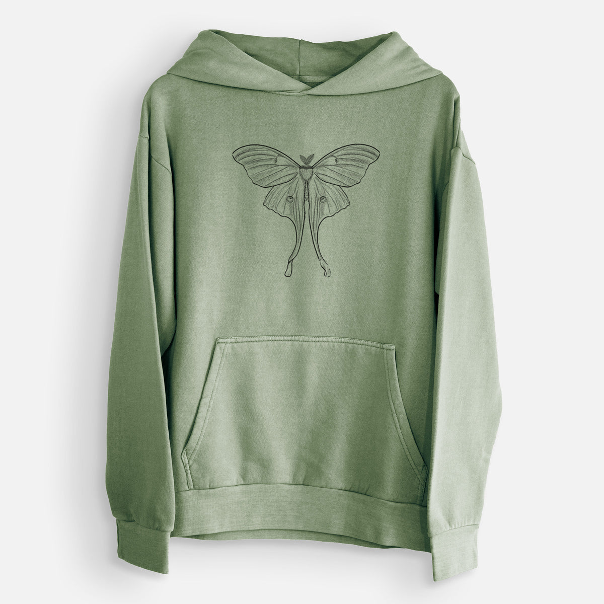 Luna Moth - Actias luna  - Urban Heavyweight Hoodie