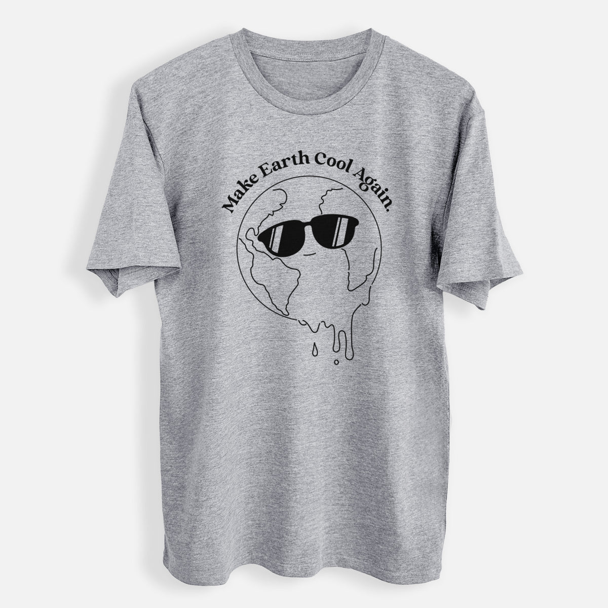 Make Earth Cool Again - Melted Planet - Mens Everyday Staple Tee