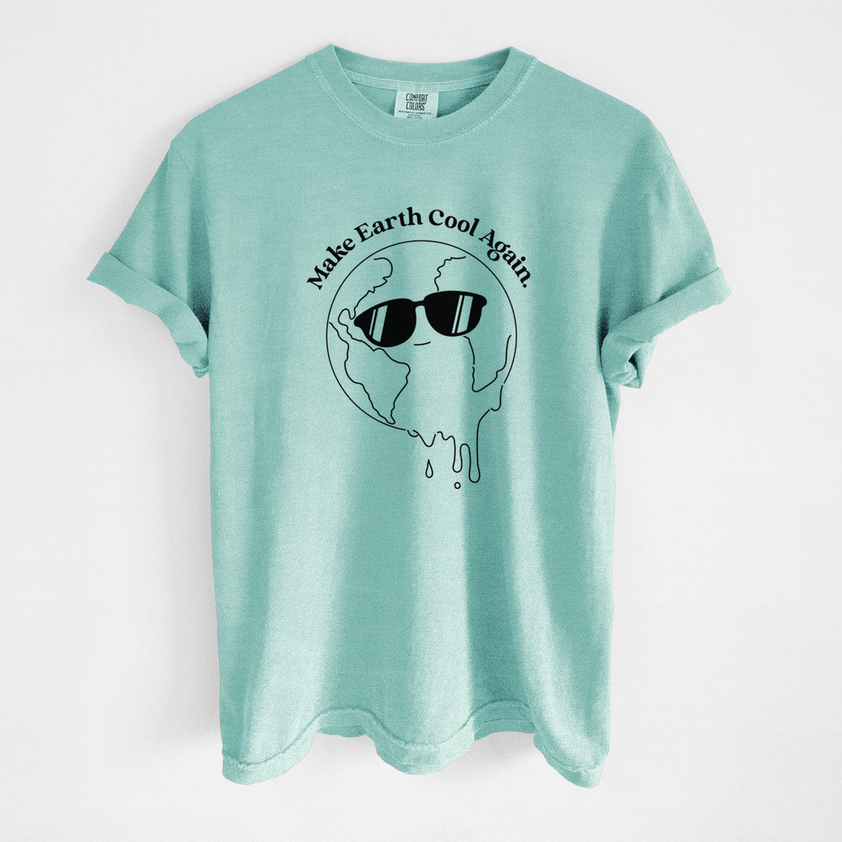 Make Earth Cool Again - Melted Planet - Unisex Comfort Colors Garment-Dyed Heavyweight T-shirt