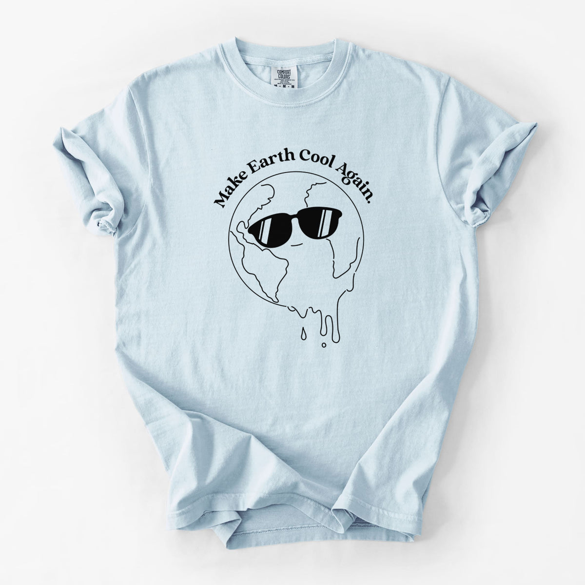 Make Earth Cool Again - Melted Planet - Unisex Comfort Colors Garment-Dyed Heavyweight T-shirt