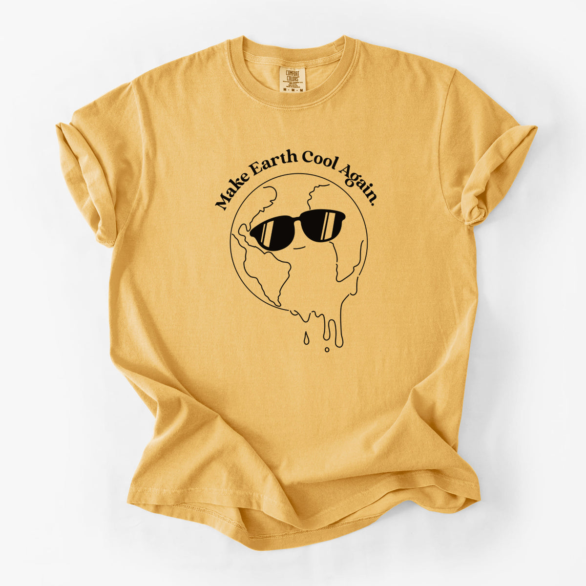 Make Earth Cool Again - Melted Planet - Unisex Comfort Colors Garment-Dyed Heavyweight T-shirt