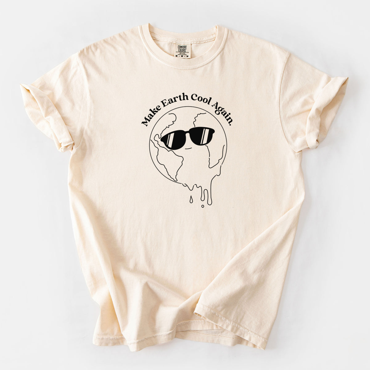 Make Earth Cool Again - Melted Planet - Unisex Comfort Colors Garment-Dyed Heavyweight T-shirt