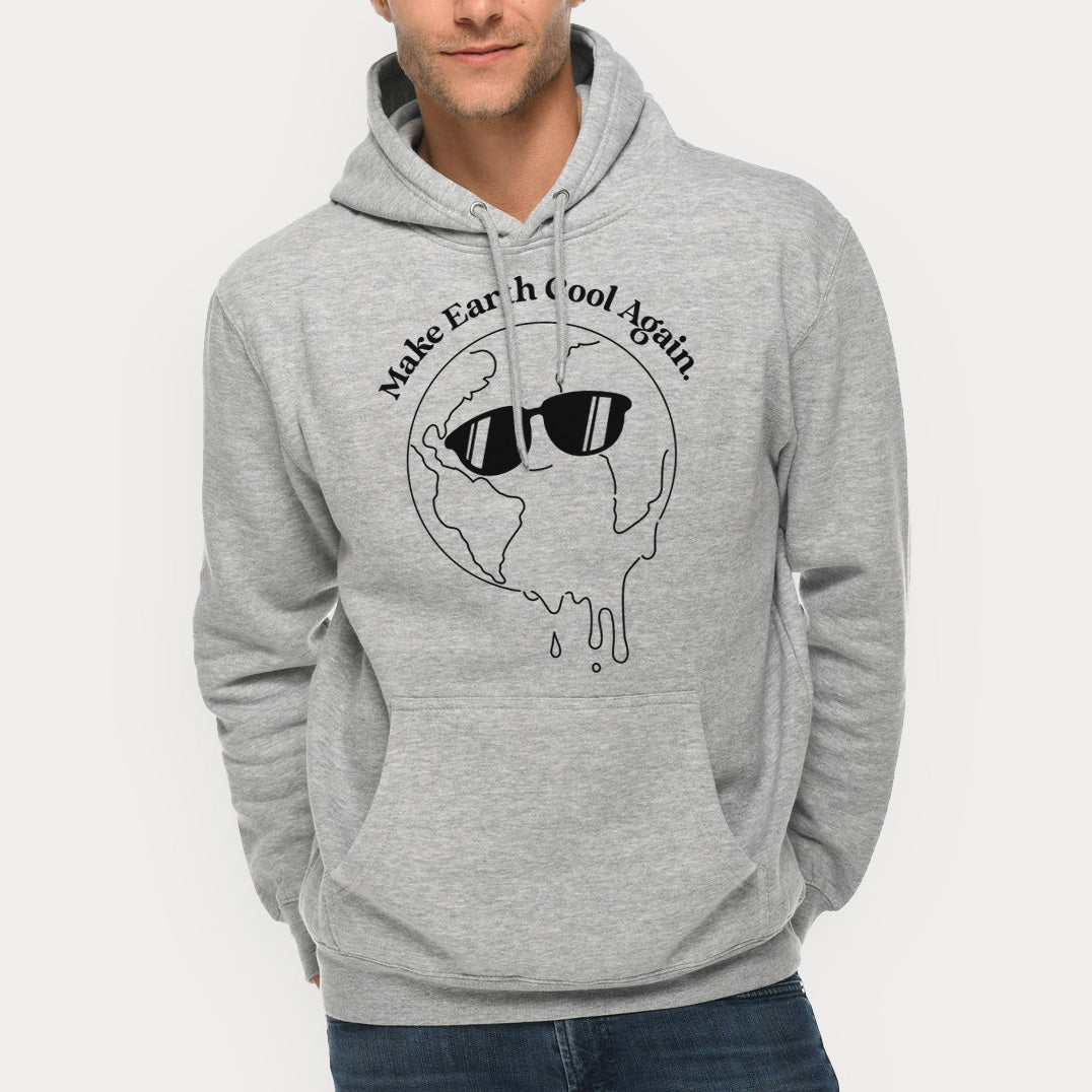 Make Earth Cool Again - Melted Planet  - Mid-Weight Unisex Premium Blend Hoodie