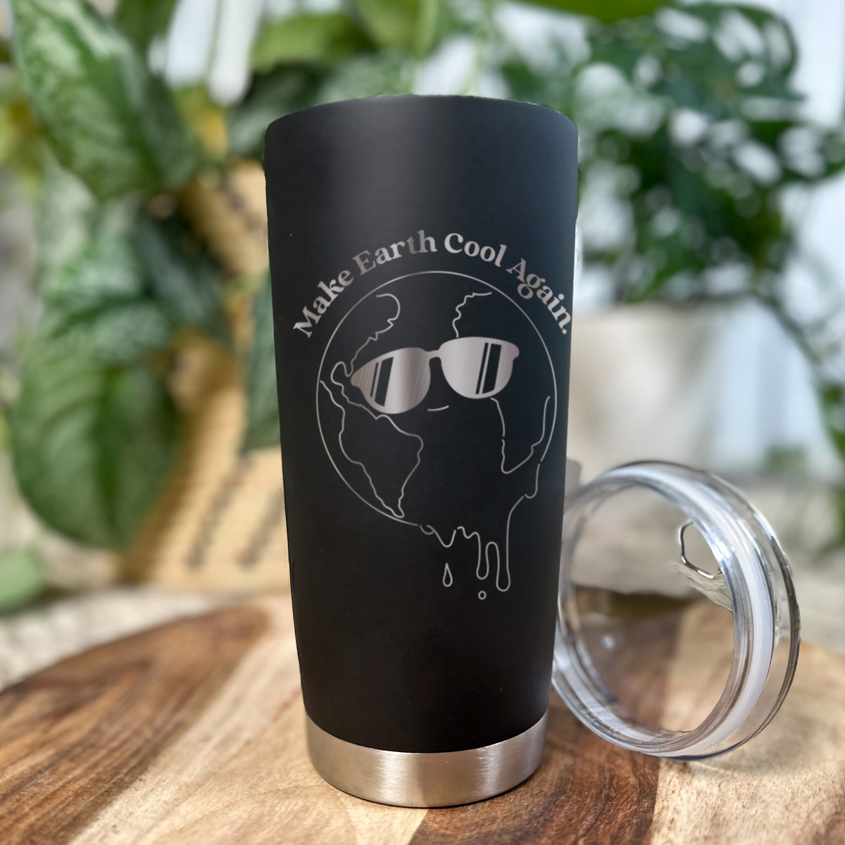 Make Earth Cool Again - Melted Planet - 20oz Polar Insulated Tumbler