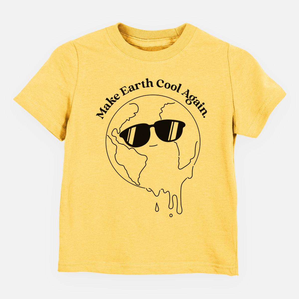 Make Earth Cool Again - Melted Planet - Kids Shirt