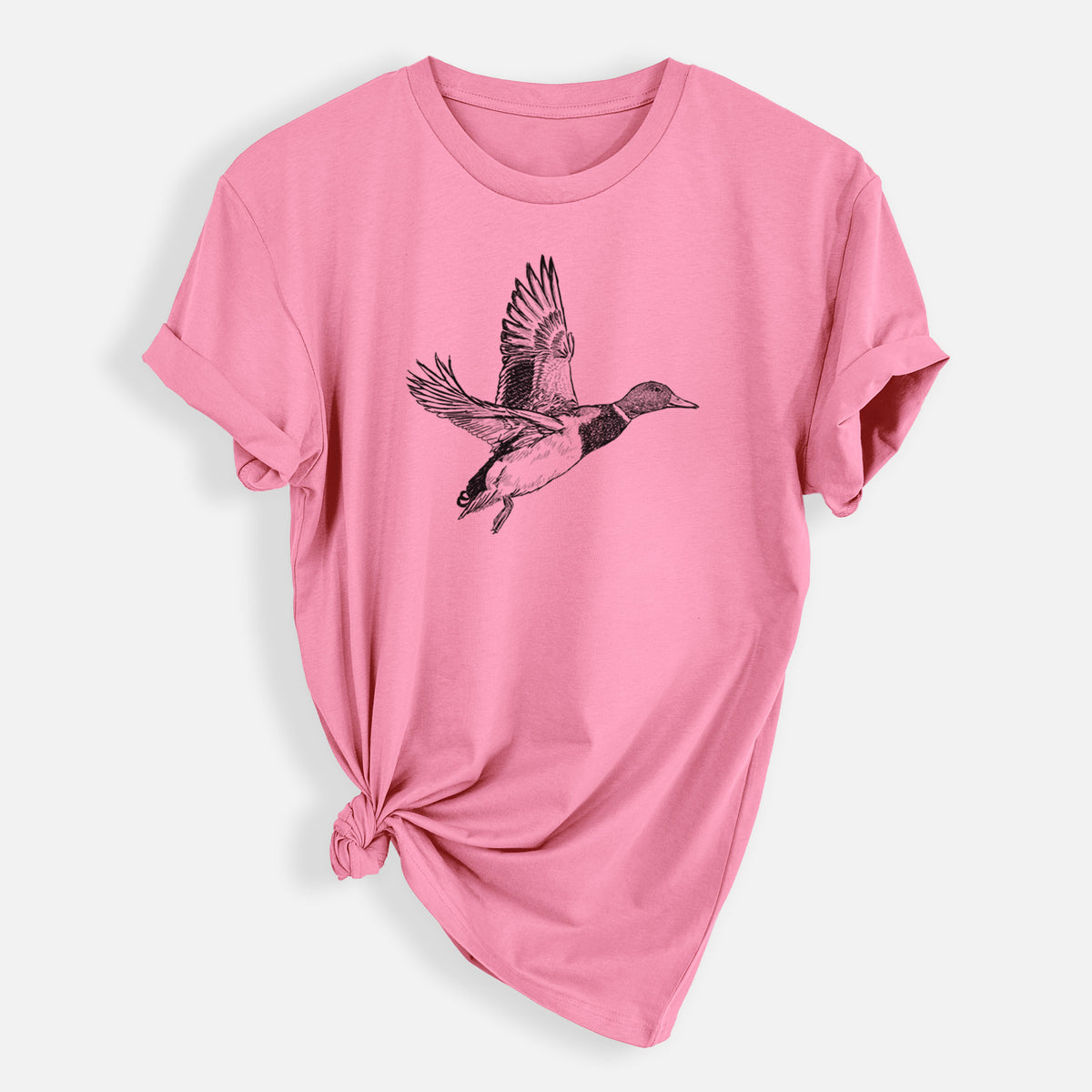 Male Mallard Duck - Anas platyrhynchos - Mens Everyday Staple Tee