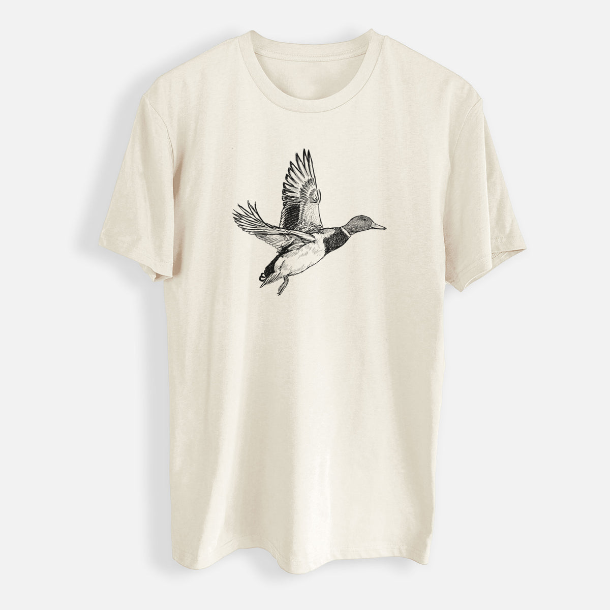 Male Mallard Duck - Anas platyrhynchos - Mens Everyday Staple Tee