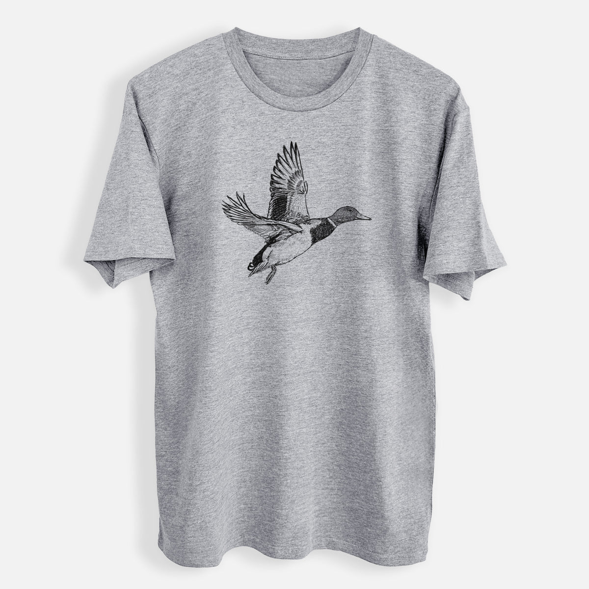 Male Mallard Duck - Anas platyrhynchos - Mens Everyday Staple Tee